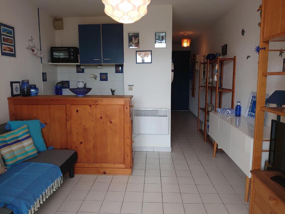 4Rb86 Appartement Type T2 Cabine Dans Residence Bord De Mer A Колюр Екстериор снимка